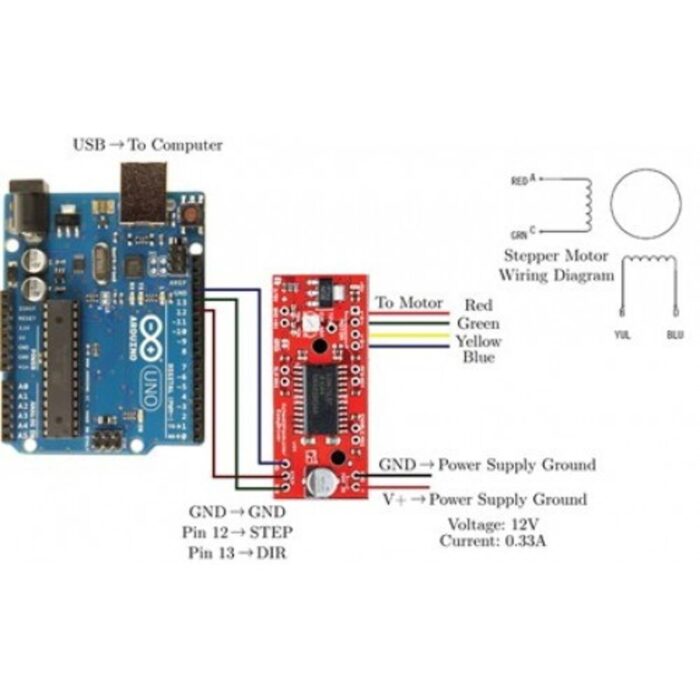 درایور استپر موتور A3967 EasyDriver V4.4 - تصویر 2