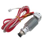 Hotend پرینتر سه بعدی E3D V6 دارای رابط پنوماتیک با نازل 0.4mm