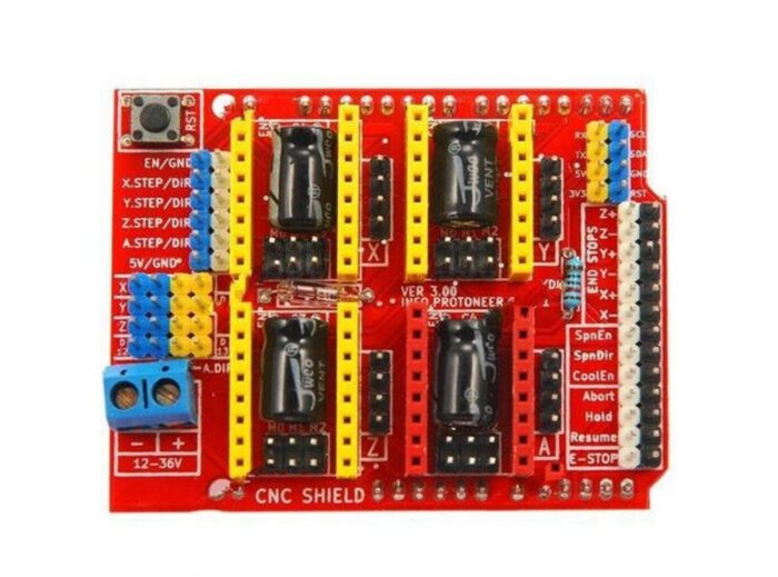 شیلد درایور CNC ورژن 3 Arduino UNO CNC Shield V3 - تصویر 2