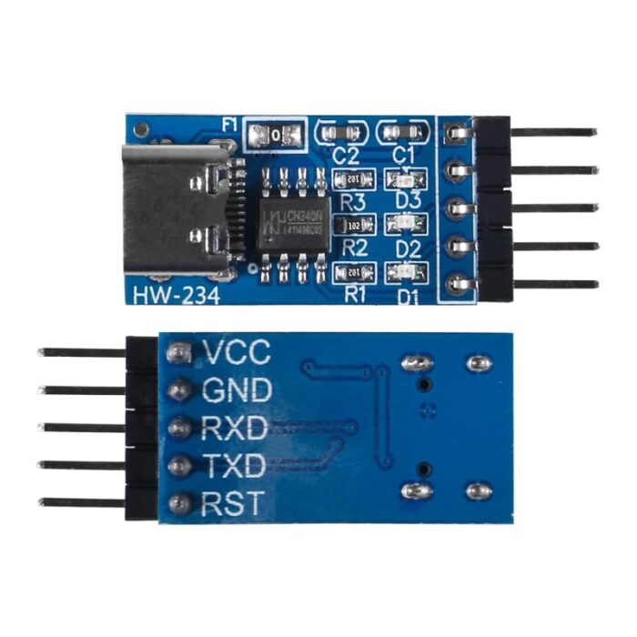 ماژول مبدل USB Type-C به TTL با تراشه CH340N - تصویر 6