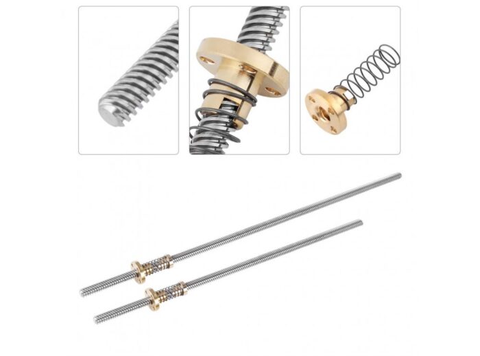 مهره لید اسکرو فنردار 8 میلیمتری – T8 Lead Screw Nut - تصویر 7