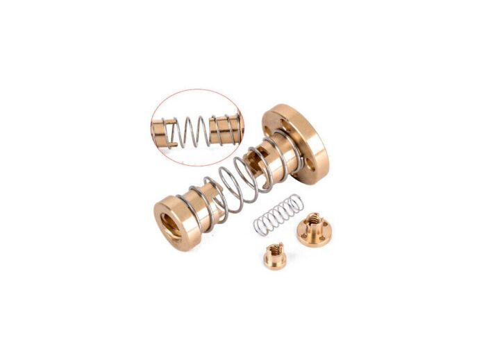 مهره لید اسکرو فنردار 8 میلیمتری – T8 Lead Screw Nut - تصویر 10