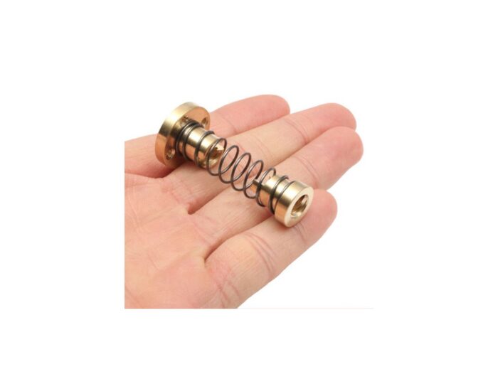 مهره لید اسکرو فنردار 8 میلیمتری – T8 Lead Screw Nut - تصویر 3
