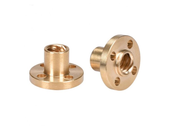 مهره لید اسکرو T8 قطر 8mm و گام 2mm - تصویر 2