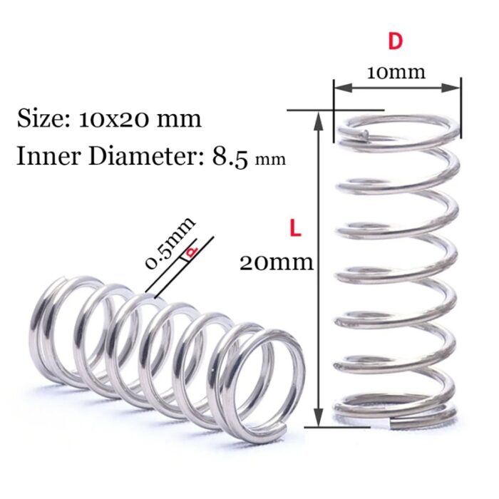 فنر سایز 20x10 میلی متر - تصویر 5