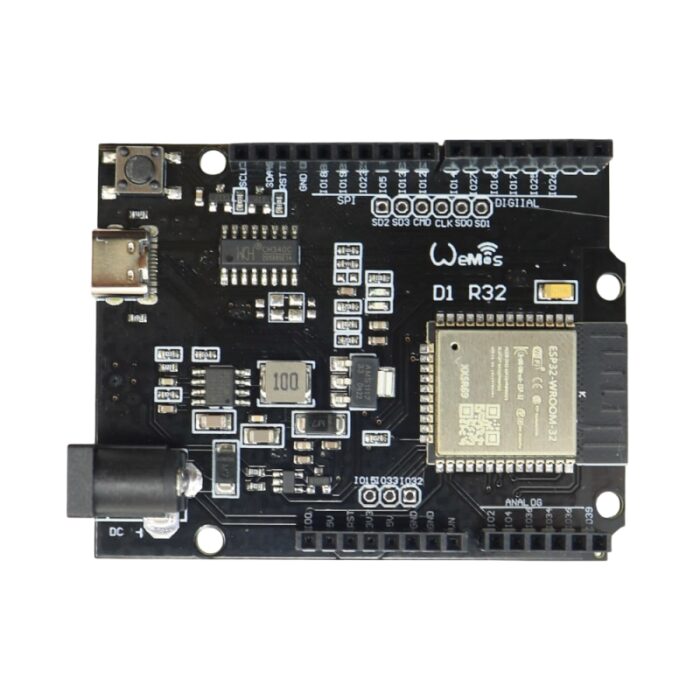 برد آردوینو WeMos D1 با هسته ESP-WROOM-32 دارای ورودی USB Type-C - Image 3