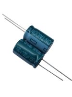 خازن الکترولیتی 100uF / 100V مارک TAICON PZ(PW) سایز 12mmx20mm