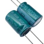 خازن الکترولیتی 100V / 220UF | TAICON PZ(PW) 16mmx26mm