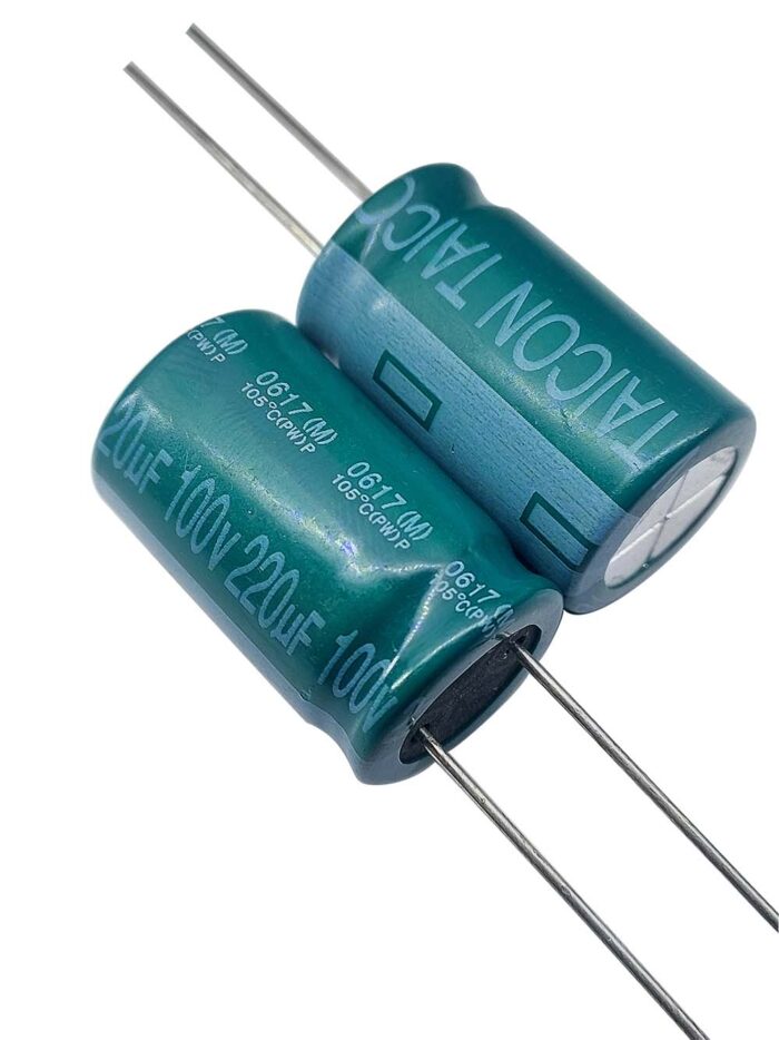 خازن الکترولیتی 220uF / 100V