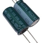 خازن الکترولیتی 25V / 6800UF | TAICON PZ(PW) 18mmx37mm