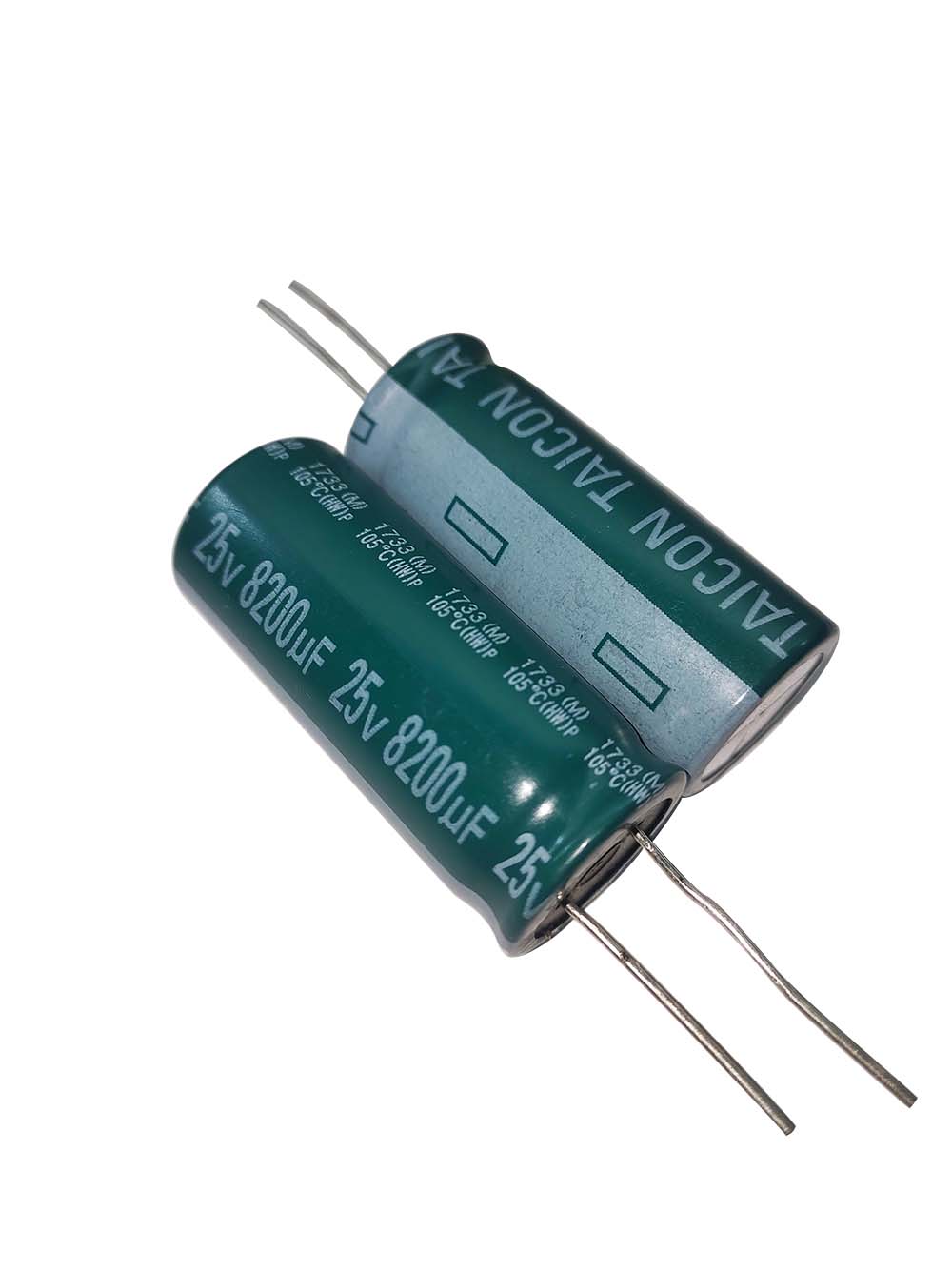 8200uf-25v-TAICON-PW خازن الکترولیتی 25V / 8200UF | TAICON PZ(PW) 41.5mmx18mm - Image 1