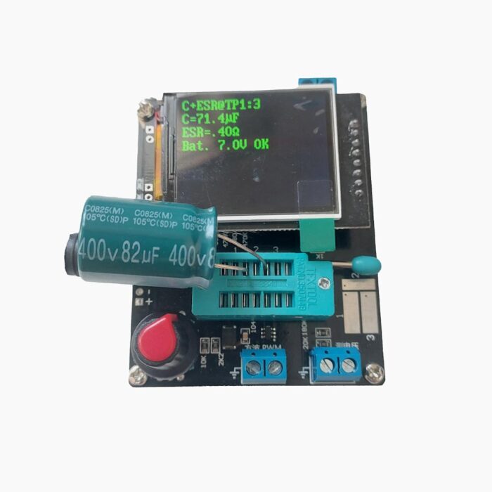خازن الکترولیتی 82uF / 400V مارک TAICON (SD)P سایز 18mmx27mm - Image 2