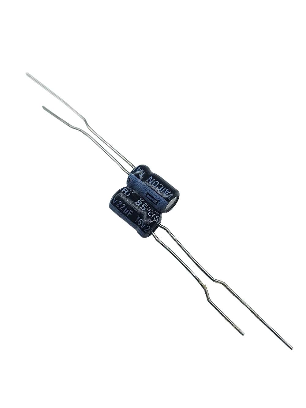 22uf-16v-TAICON-SR1 خازن الکترولیتی 22uF / 16V