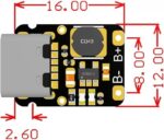 ماژول شارژر باتری لیتیوم یون تک سل با ورودی USB Type-C مدل LX-LBC3 - Image 5
