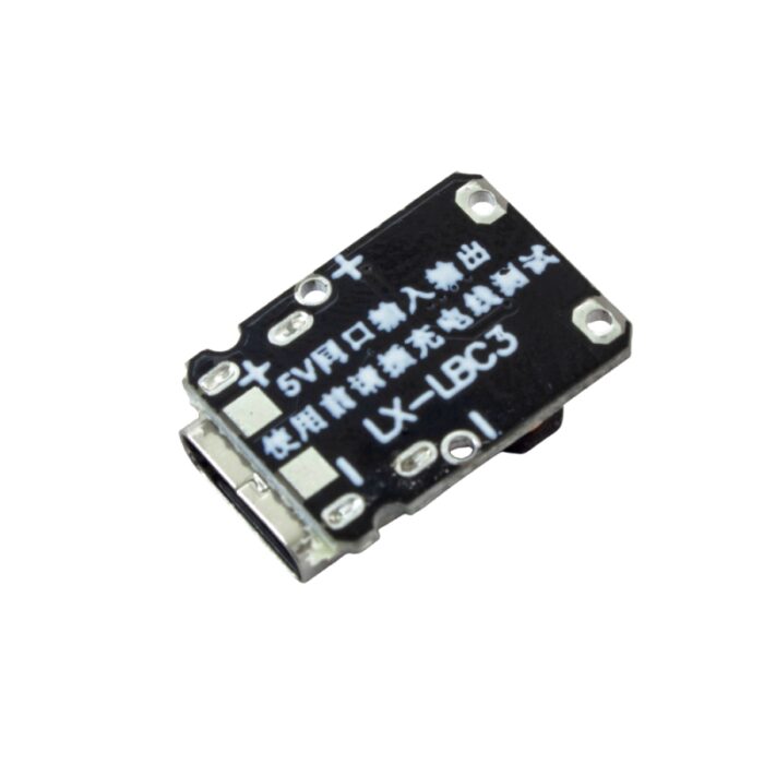 ماژول شارژر باتری لیتیوم یون تک سل با ورودی USB Type-C مدل LX-LBC3 - Image 2