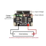 مینی ماژول شارژر باتری لیتیوم یون تک سل با ورودی USB Type-C - Image 5