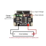 مینی ماژول شارژر باتری لیتیوم یون تک سل با ورودی USB Type-C - Image 6