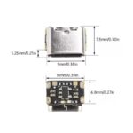 مینی ماژول شارژر باتری لیتیوم یون تک سل با ورودی USB Type-C - Image 7