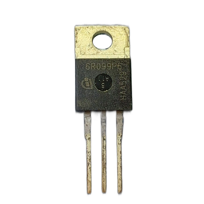 ماسفت 6R099P6 نوع N-Channel مارک Infineon پکیج TO-220 - Image 2