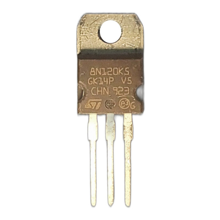 ماسفت 8N120K5 نوع N-Channel مارک ST پکیج TO-220 - Image 3