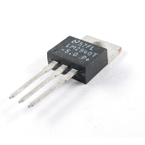 lm2490 رگولاتور LDO LM2940T-5.0 با خروجی ثابت 5 ولت پکیج TO-220 - Image 1
