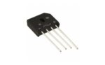 پل دیود 10A-100V تخت شانه ای KBU1001G