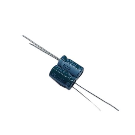 خازن الکترولیتی 2.2uF / 400V مارک TAICON (SD)P سایز 6.5mmx11.5mm