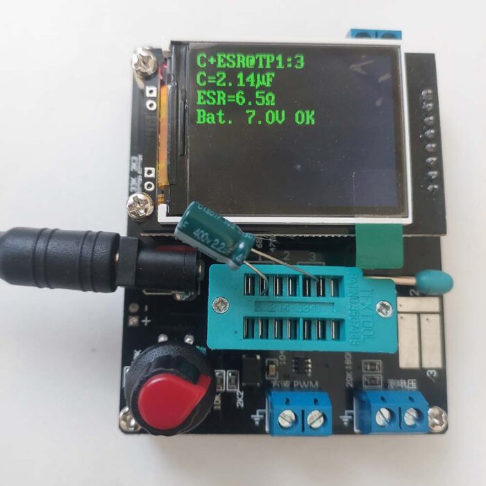 خازن الکترولیتی 2.2uF / 400V مارک TAICON (SD)P سایز 6.5mmx11.5mm - Image 2