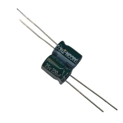خازن الکترولیتی 220uF / 25V