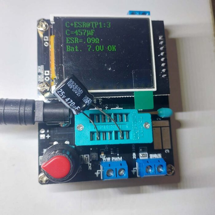 خازن الکترولیتی 470uF / 25V مارک TAICON P(VZ) سایز 10mmx13mm - Image 2