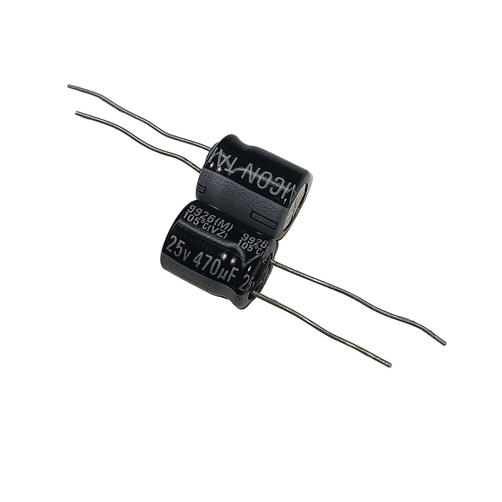 470uf-25v-TAICON-VZz خازن الکترولیتی 470uF / 25V