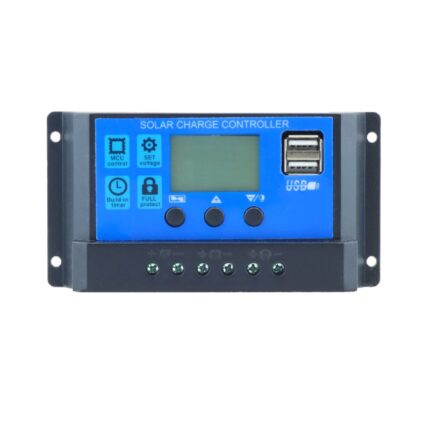 کنترلر دیجیتال شارژ خورشیدی 24 12 ولت 20 آمپر دارای lcd مدل solar pro